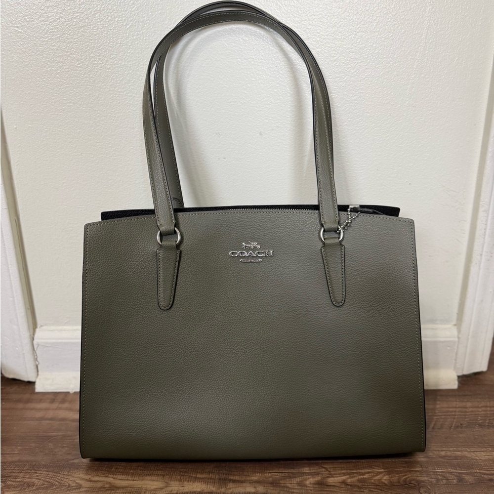 Coach Olive Green Tote Bag